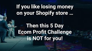Join the 5-Day Ecom Profit Challenge