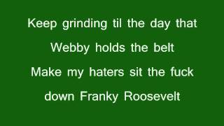 Chris Webby - Until I Die LYRICS