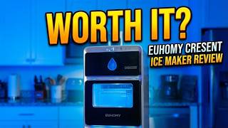 Euhomy Countertop Crescent Ice Maker Review: Premium Slow-Melt Ice at Home?