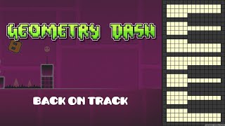 Geometry Dash - Back On Track [Piano Cover]