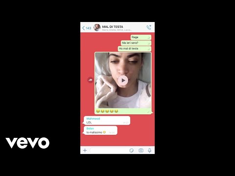 Elodie, Fabri Fibra - Mal Di Testa (Hangover Video)