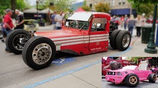 Rat Rods of Idaho + Barbie Kart in a Real Car Show