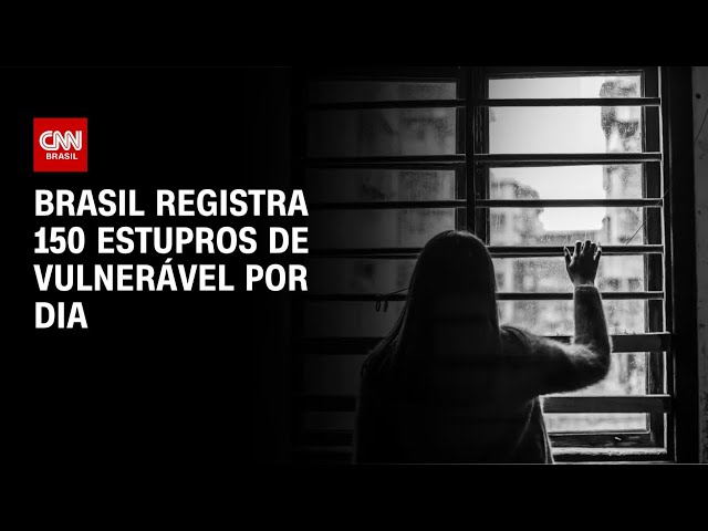 Brasil registra média de 150 estupros de vulnerável por dia | CNN NOVO DIA
