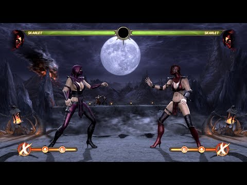 MORTAL KOMBAT 9 PC: PS VITA SKARLET SKIN INSTALL