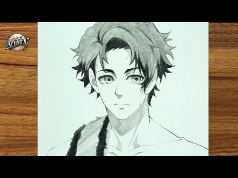 Anime Sketch || How to Draw Yukimiya Kenyu from Blue Lock || Easy Step by Step