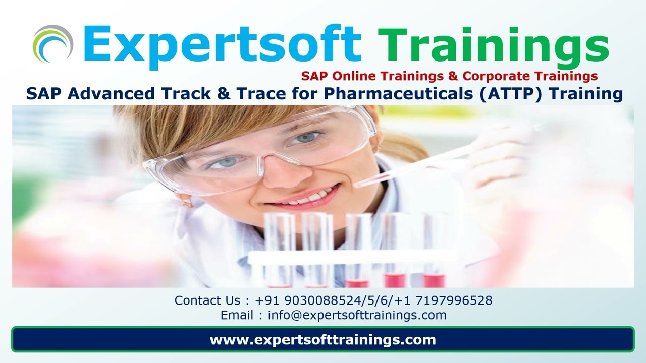 SAP ATTP 3.2 Latest Training | SAP Advanced Track and Trace for Pharmaceuticals