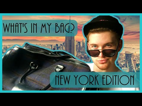 What's In My Bag!? (NYC 2017 Edition) | Random Mondays | RandomJosh