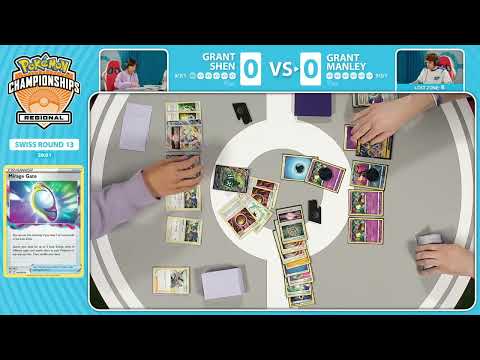 TCG Grant Shen Vs Grant Manley | 2023 Pokémon Hartford Regional Championships Swiss R13