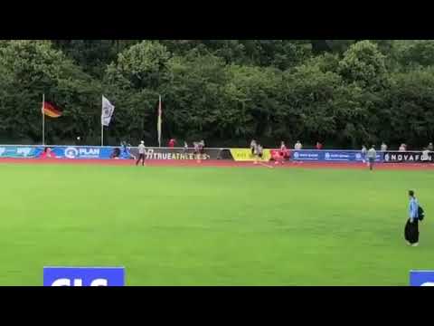 4 x 100 m des USC Mainz bei der U 16-DM in Bremen, 10.7.2022