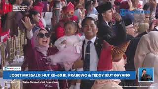 Download lagu FULL Kejutan, Prabowo Turun Joget Tabola Bale di Istana Merdeka, Letkol Teddy Ikut Goyang mp3