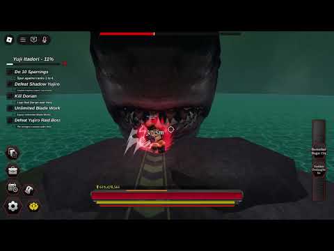 Boss Megalodon speedrun - Project baki 4