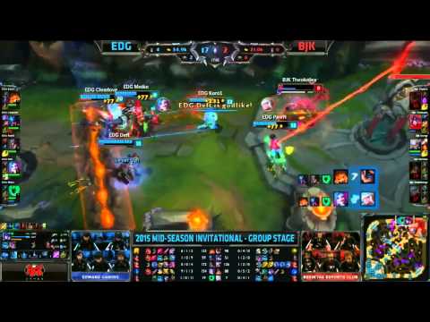 Edward Gaming vs Besiktas e-Sports Club - HIGHLIGHTS - MSI 2015 - Day 2 - League of Legends