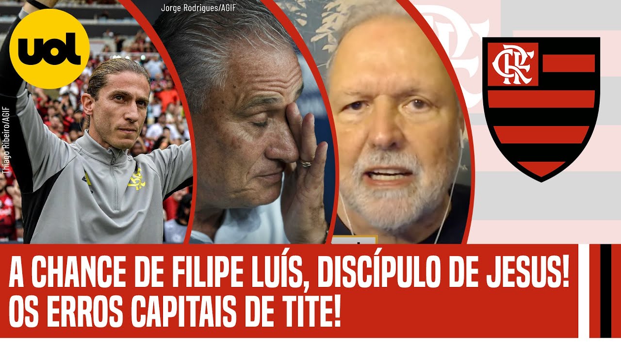 🔴 FLAMENGO TERÁ FILIPE LUÍS COMO TÉCNICO NO SUPER MUNDIAL? QUAIS FORAM OS ERROS CAPITAIS DE TITE?