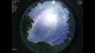 2026-07-26 All sky camera capture from Poiana Rusca Mountains, Romania
