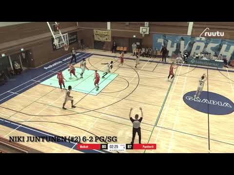 Niki Juntunen 6 2 PG-SG three pointer from DEEP