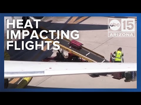 Heat impacting flights at Sky Harbor
