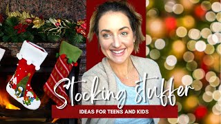 SIMPLE AND PRACTICAL STOCKING STUFFER IDEAS FOR KIDS||TEENS + YOUNGER KIDS