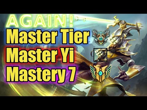 Master Tier Master Yi Montage - League of Legends