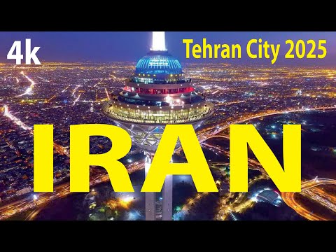 Tehran City - Iran 4K By Drone 2025