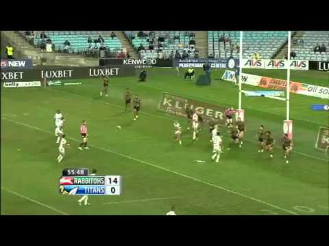 NRL Highlights | NRL 2011 Round 15 Highlights: Rabbitohs v Titans