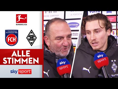 ALLE STIMMEN | 1. FC Heidenheim 1846 - Borussia M'gladbach | Bundesliga Interviews 2025/26