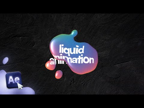 Colourful Liquid Animation (After Effects Tutorial)