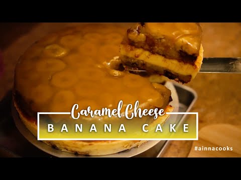 #DAPURTENANG: Banana Cake with caramel and cheese