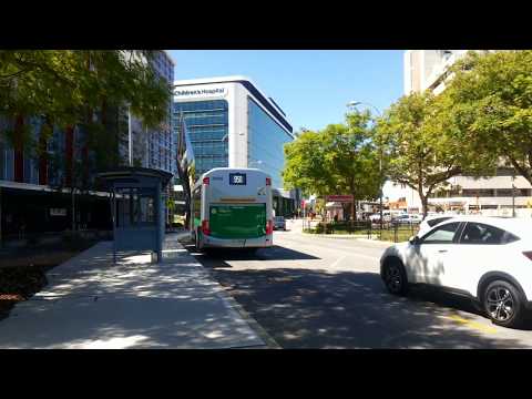 Transperth Volvo B8RLEA (Volgren Optimus) TP3096 Departs Stop 11504