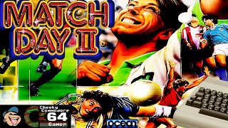 MATCH DAY II – Commodore 64 (1987) | Ocean's Iconic 8-Bit Football Simulation