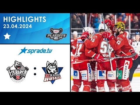 April 23, 2024 - Highlights - Regensburg Ice Bears vs. EC Kassel Huskies