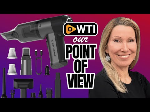 Scosche SCOVAC Cordless Handheld Vacuum Cleaner with Inflator - WTI product video review
