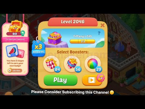 Matchington Mansion Level 2046, Level 2047, Level 2048, Level 2049 & Level 2050