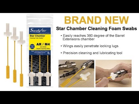 STAR CHAMBER CLEANING FOAM SWAB BY SWAB-ITS - AR-15/M4 - Review