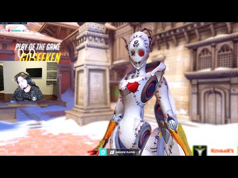 Danteh Nano Echo Gameplay - POTG! [ Overwatch Season 34 Top 500 ]