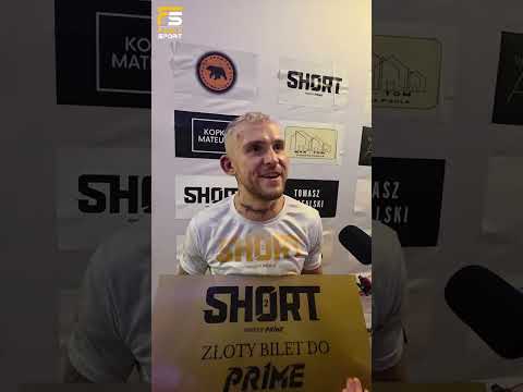 FLOW HAS THE GOLDEN TICKET! MICHAŁ KAWALEC AFTER SHORT MMA BY PRIME