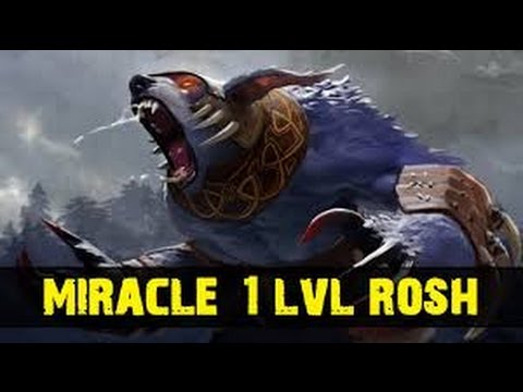 Miracle Dota 2 Crazy Ursa level 1 Roshan  Epic game Play 18 Minute GG