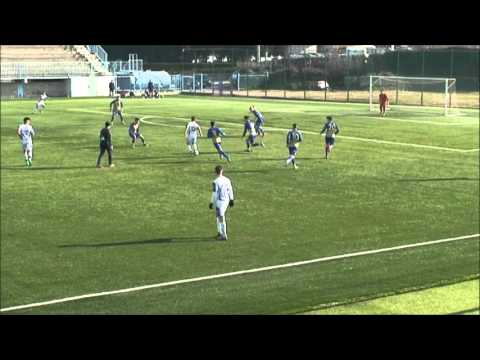 prijateljska tekma U-19 IZOLA - KOPER pregled prvega polčasa v Izoli 24 01 2016