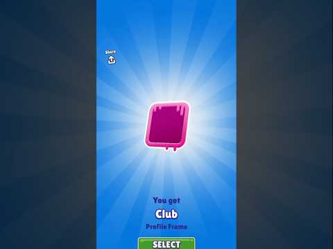 Getting Club Profile Frame!!💕💕 @subwaysurfers #gaming #music #200thworldtour