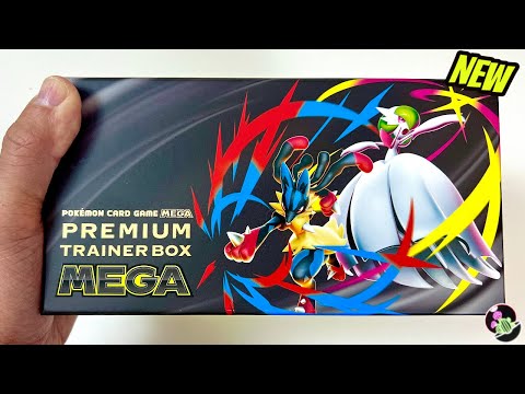 "NEW" Opening Pokemon Mega Premium Trainer Box  Mega Brave & Mega Symphonia (Future Mega Evolution)