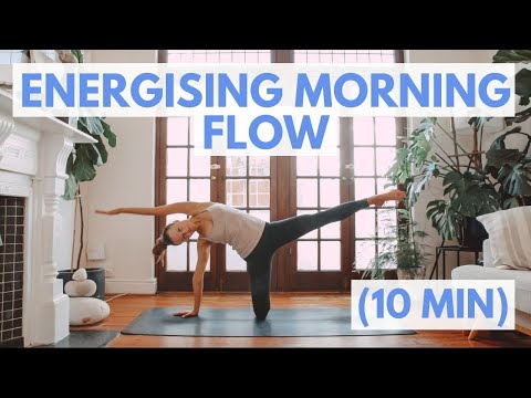 10 MIN YOGA CLASS: ENERGISING MORNING YOGA To Wake Up | Full Body Yoga Stretch