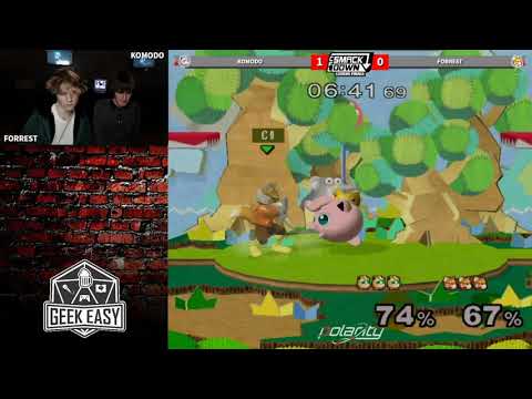 CFL Smackdown 262 Melee - Forrest (Marth, Fox) vs Komodo (Puff) - Losers Finals
