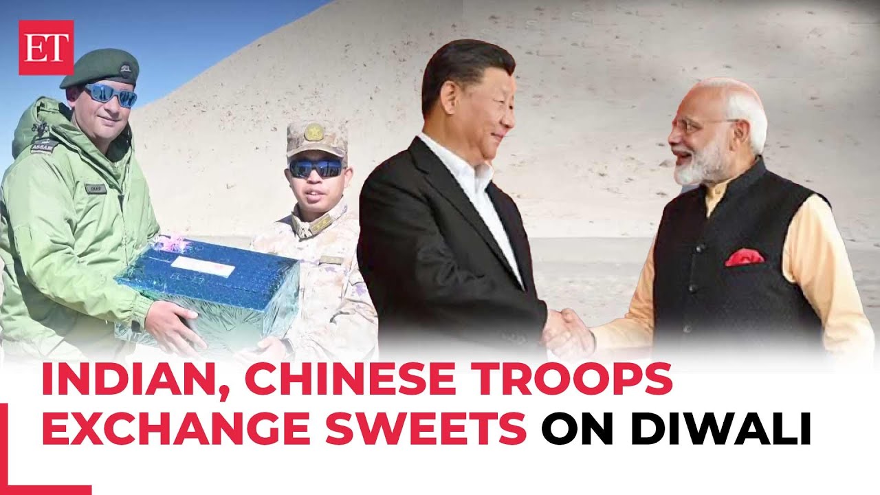 After India-China border truce, Armies exchange sweets at LAC on Diwali