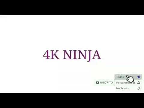 4K NINJA FALAI TROPA É BRABO OU NAO?!