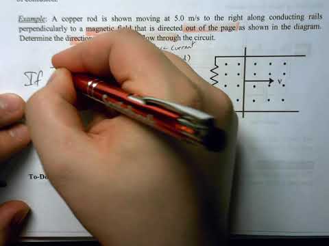P30 B3.4c - Induced Current in Wire