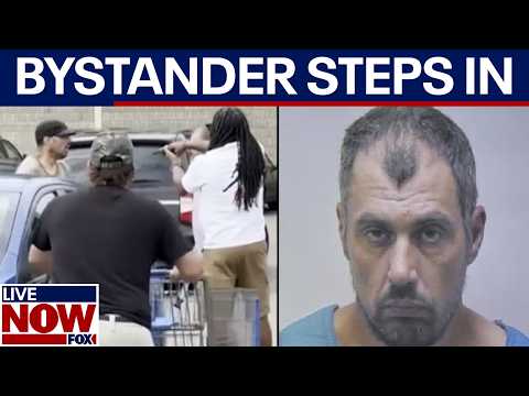 Video | Walmart attack: Bystanders hold stabbing suspect at gunpoint
