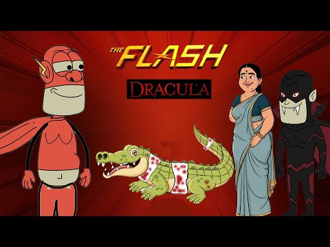The Flash vs Dracula | Episode 6 | Funny Cartoon Animation Telugu