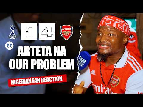 TOTTENHAM 1-4 ARSENAL ( Godfrey  - NIGERIAN FAN REACTION) - Premier League 2025/2026