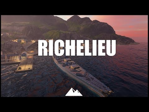 RICHELIEU, Columbia with Flambass wtf? - World of Warships | [Division] [German] [60fps]