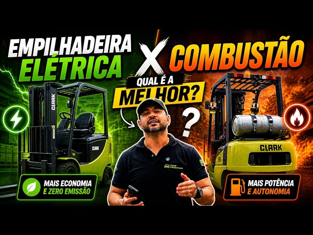 Clark WPio15 paleteira eletrica — diferenciais tecnicos bateria Li-Ion e zero emissoes