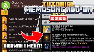 Download lagu TUTORIAL HOW TO INSTALL ADDONS IN MCPE 1.21  LATEST 2025! | Easy Under 1 Minute! Minecraft Bedrock mp3